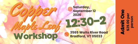 12:30-2 September 12 Maple Leaf Workshop