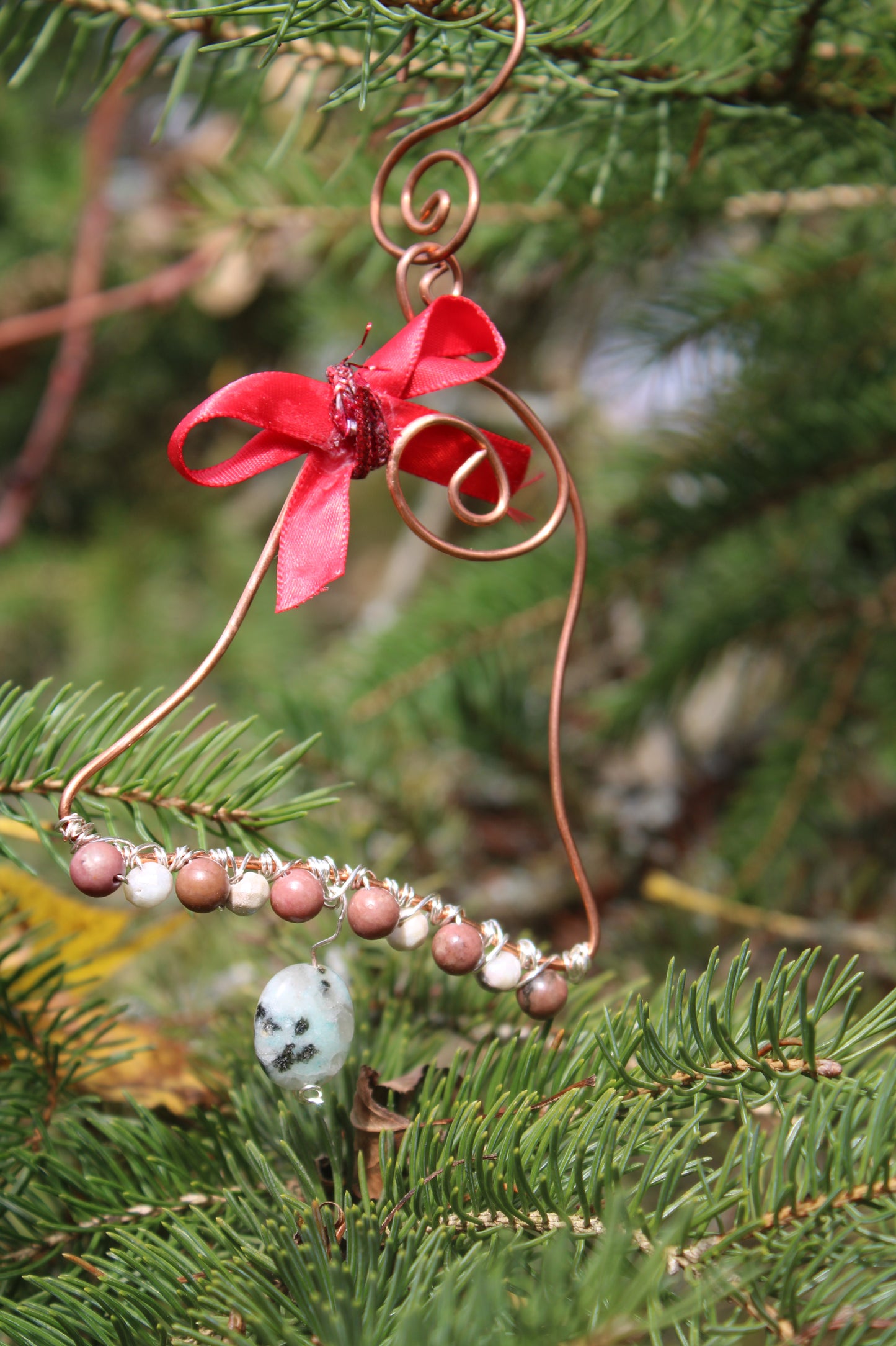 Bell & Bead Ornament