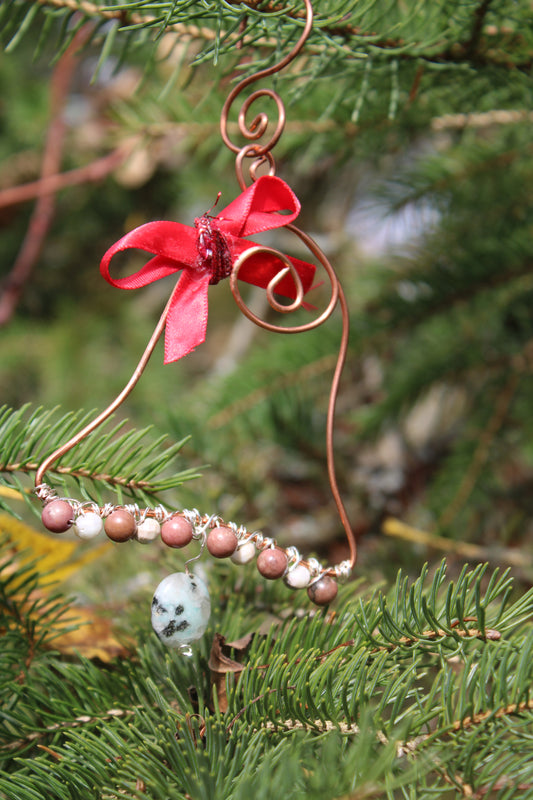 Bell & Bead Ornament