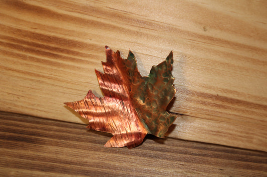 Harvest Hues Maple Leaf Magnet